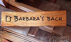 barbaras bach natural macrocarpa slab design